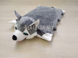 Подушка-игрушка Серый Волк, размер 60x40x5,5 см, фото 1